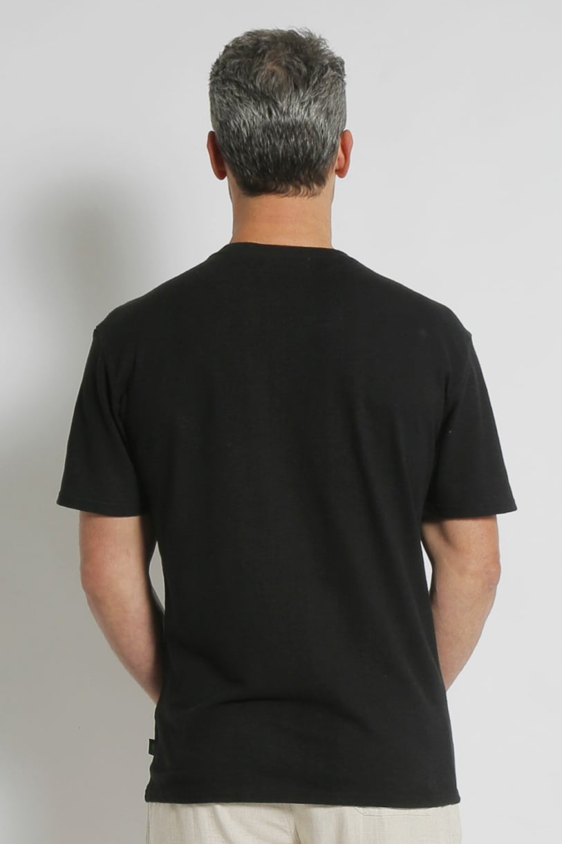 Hemp Classic Short Sleeve Tee-Black