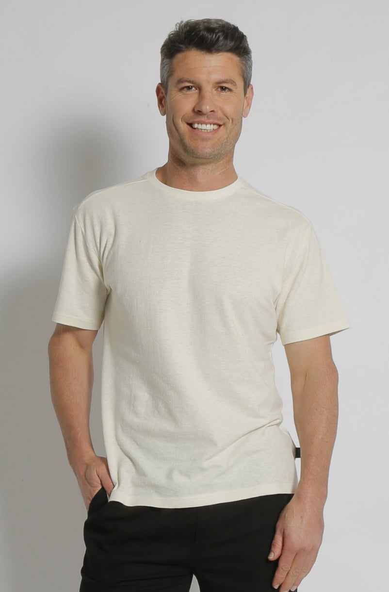 Hemp Classic Short Sleeve Tee-Natrual