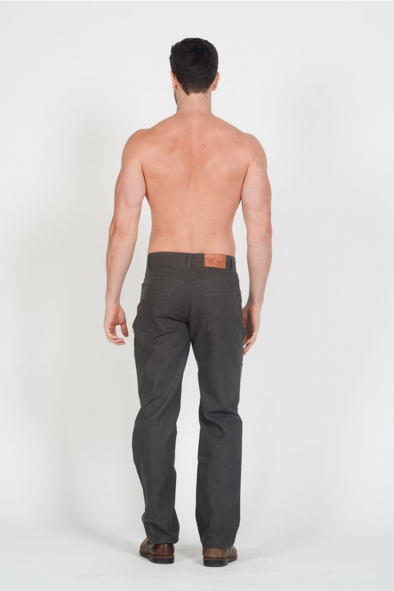 s21_grey_b Hemp Light Canvas Jeans-Khaki