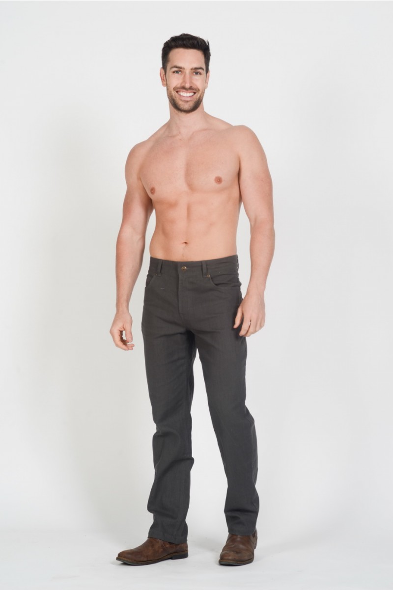 s21_grey_f Hemp Light Canvas Jeans-Khaki