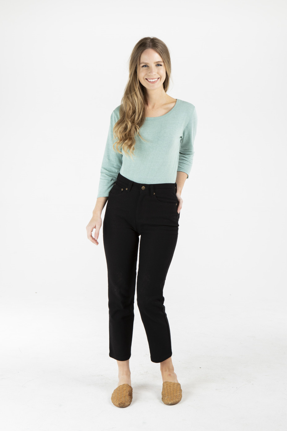 lwb1991_black_f__.jpg LADIES HEMP COTTON STRAIGHT LEG PANTS - BLACK