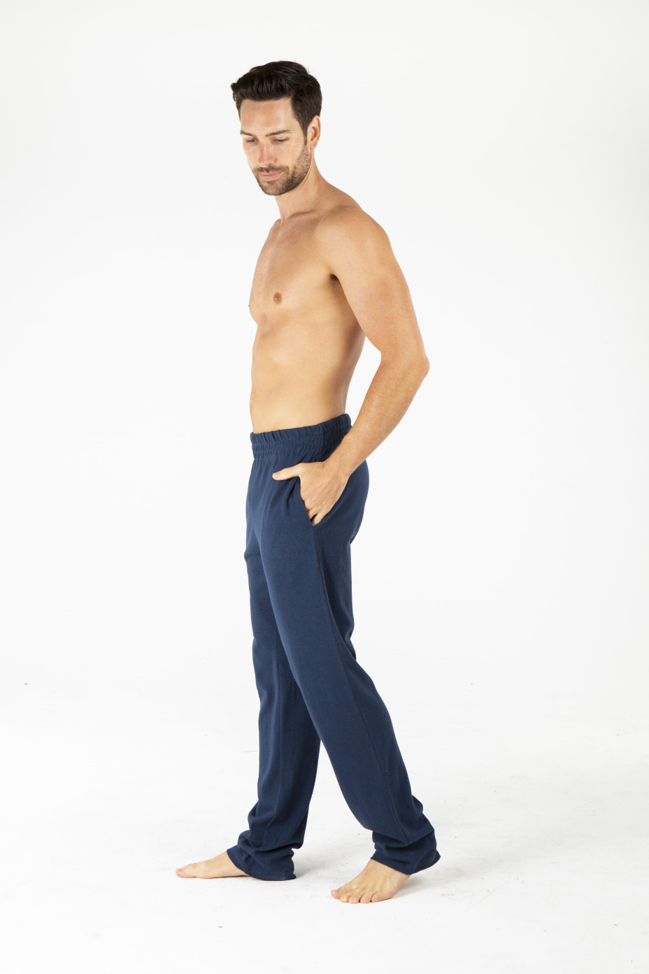 mwb1941_navy_s__.jpg MENS HEMP COTTON TRACKY PANTS - NAVY