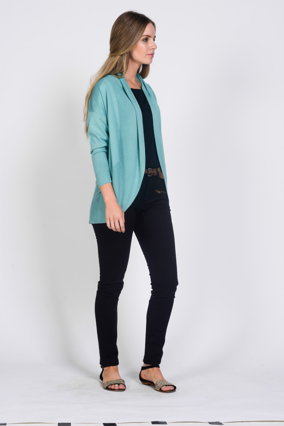 lwt1831_green_s__.jpg LADY BAMBOO COTTON CARDIGAN - GREEN