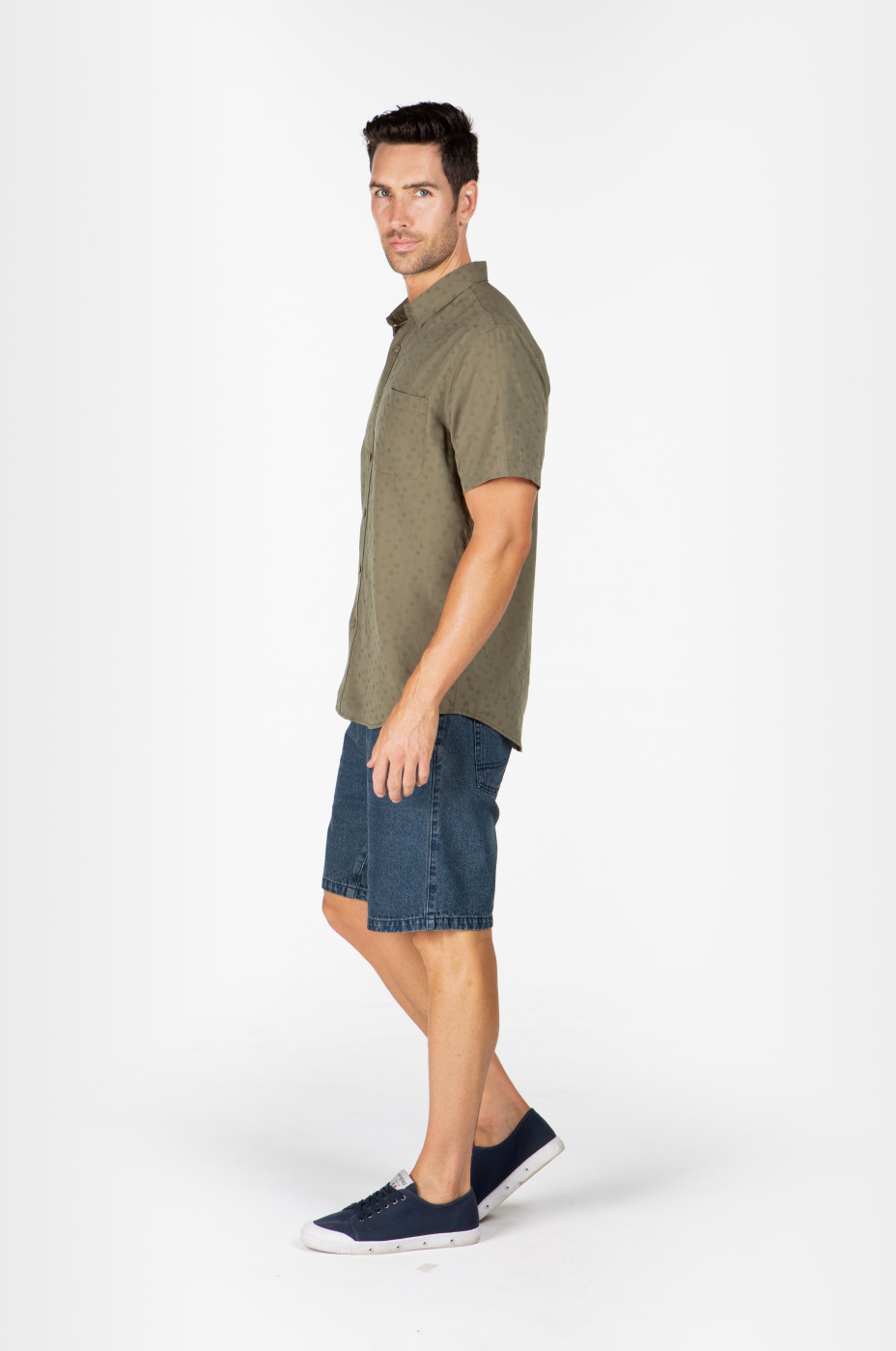 5z0a5583__.jpg MENS HEMP SILK SHORT SLEEVES SHIRT - KHAKI