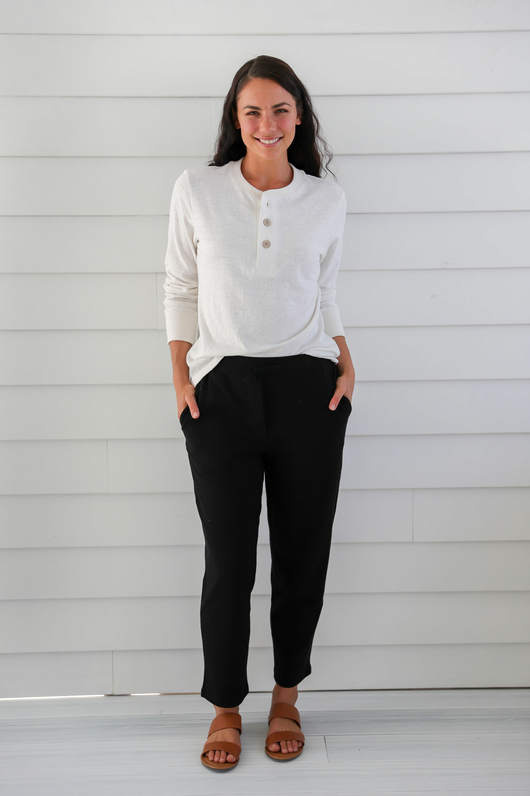 IMG_0895 Ladies' Hemp Cotton Jogger-Black