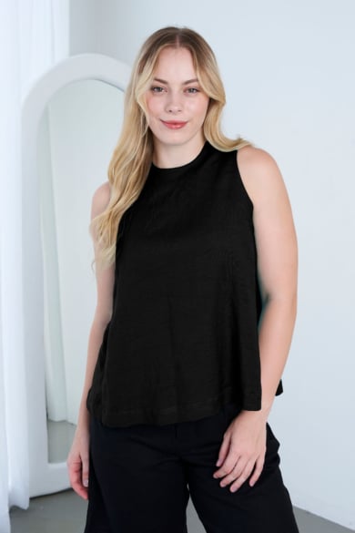 Ladies' Hemp Cotton Tee-White
